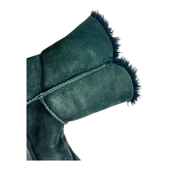 UGG Australia Women's Bailey Sheepskin Shearling Winter Ankle Boots Black US 8 - Picture 6 of 12